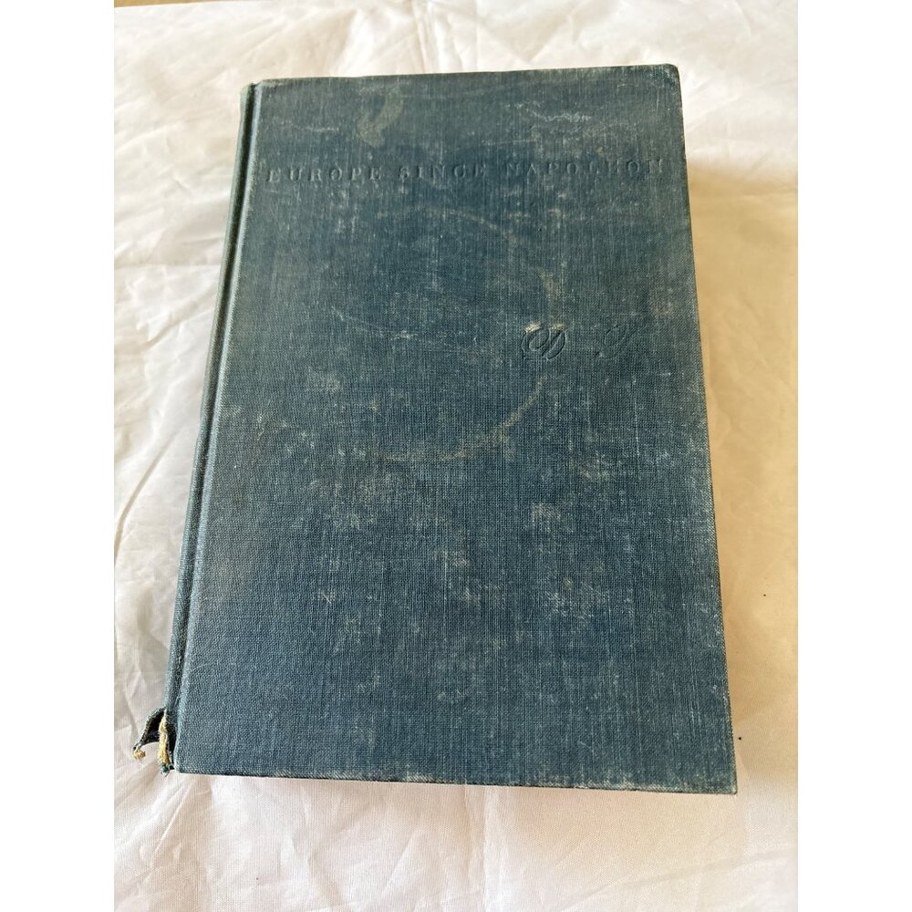 Europe Since Napoleon By David Thomson 1957 Hardcover First Edition Alfred A. Kn